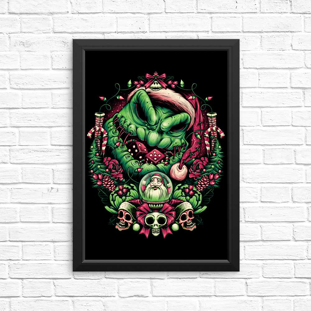 High - Quality Christmas Boogeyman Posters and Prints for Your Space