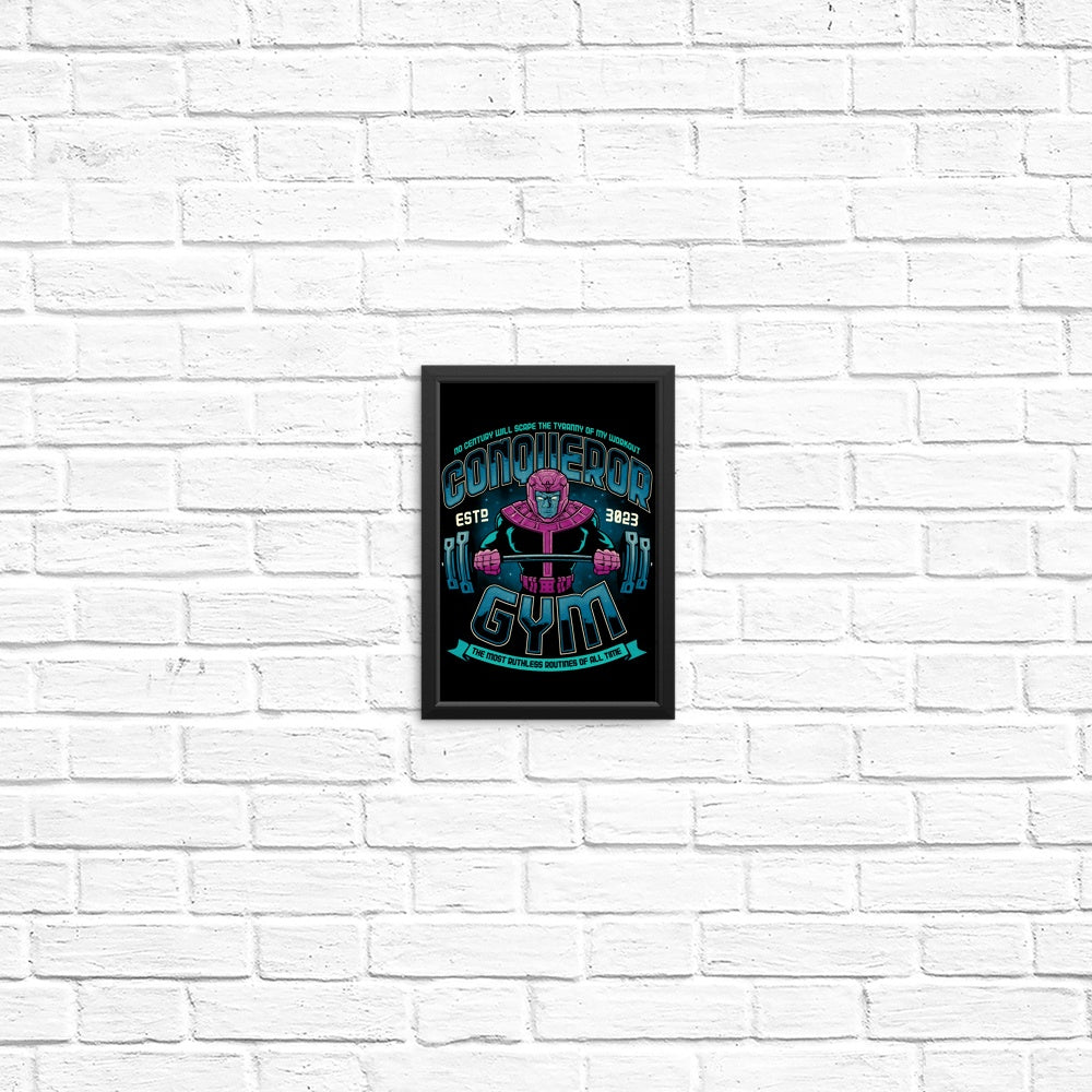 Inspiring Posters and Prints for Conqueror Gym