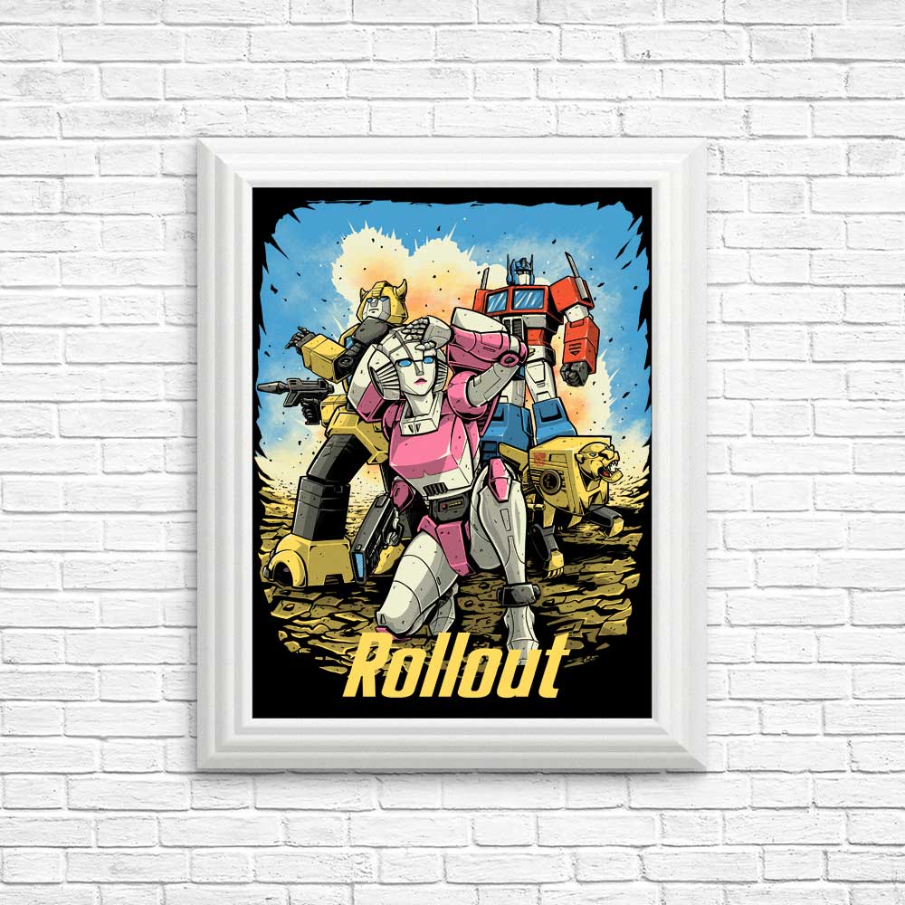 Cyber Wasteland - High - Quality Posters and Prints