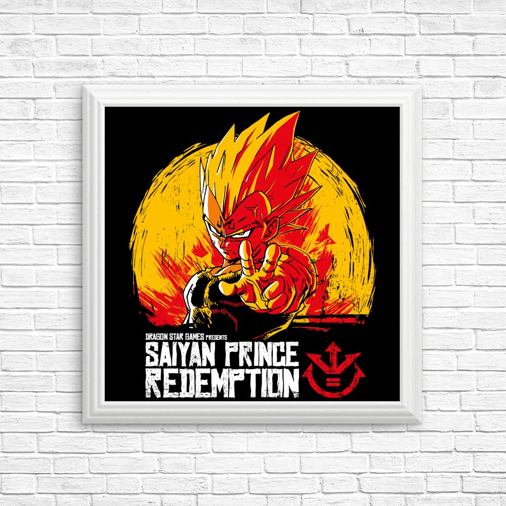 Redemption of the Saiyan Prince - Wall Posters and Art Prints