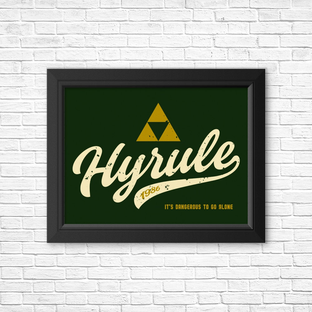 Antique-Style Hyrule Posters and Prints