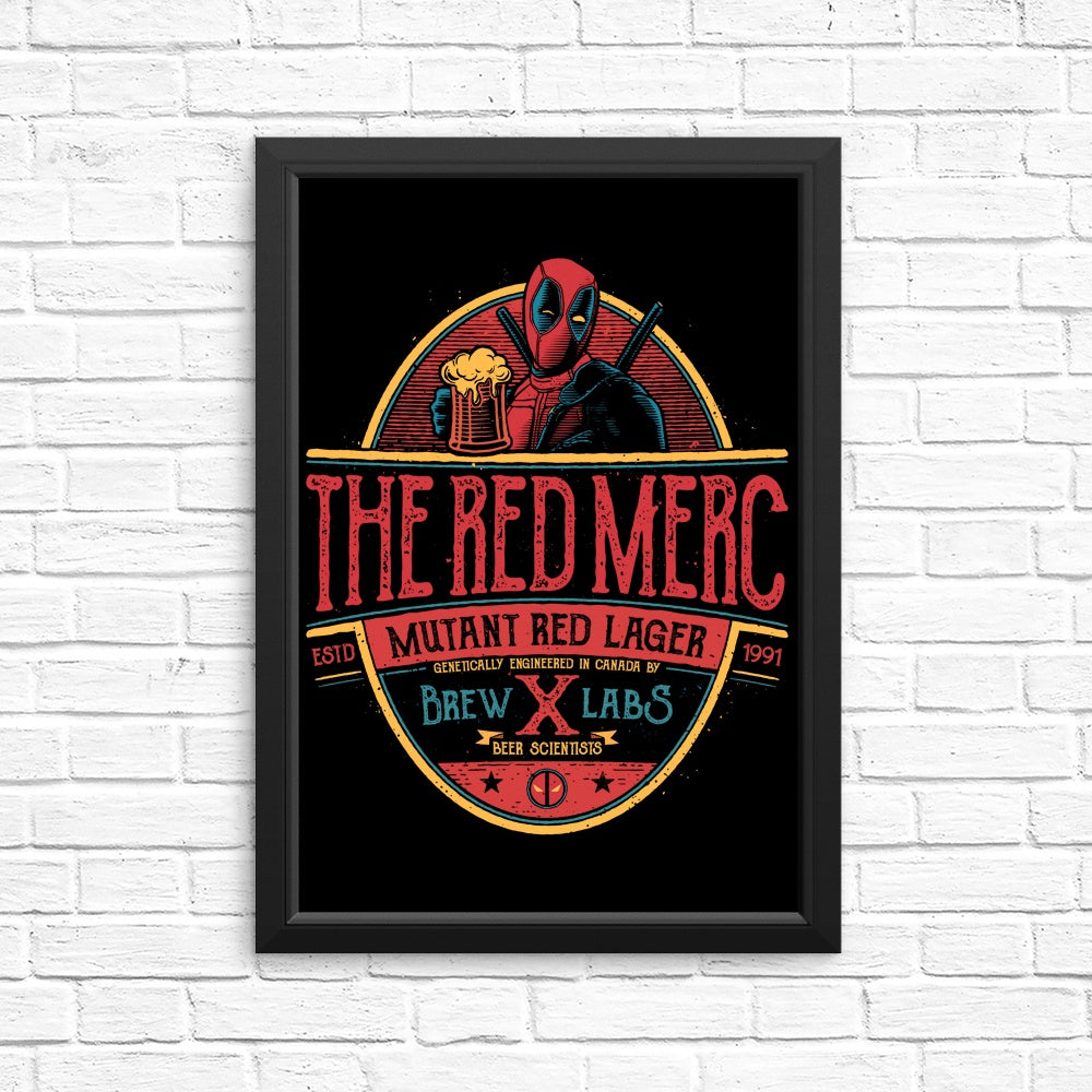 Mutant Red Lager Posters and Wall Prints