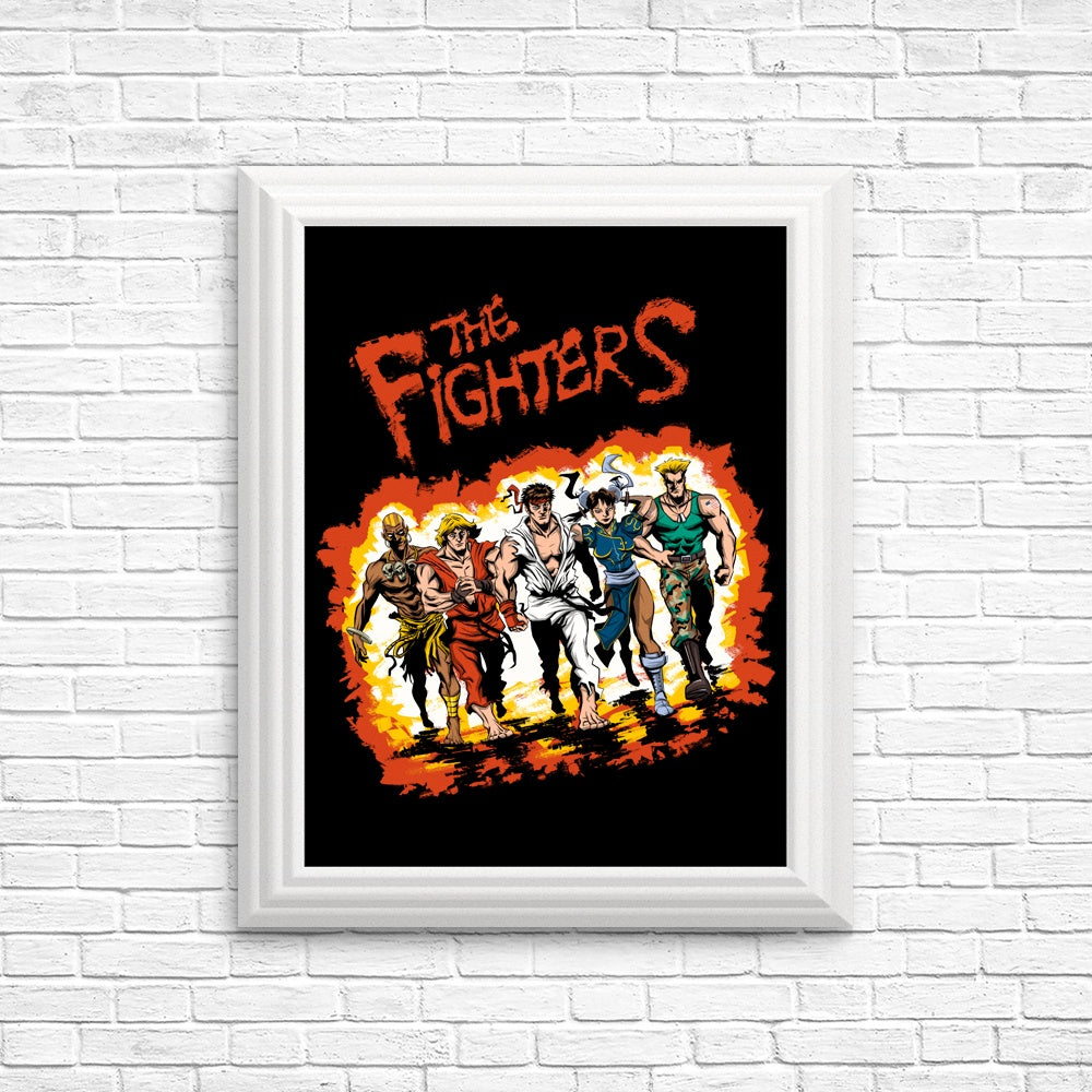 High - quality Fighter - themed Posters & Prints by Zascanauta