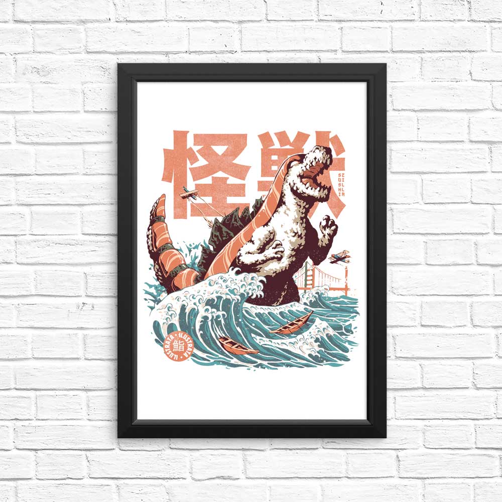 The Sushizilla - High - Quality Posters and Prints