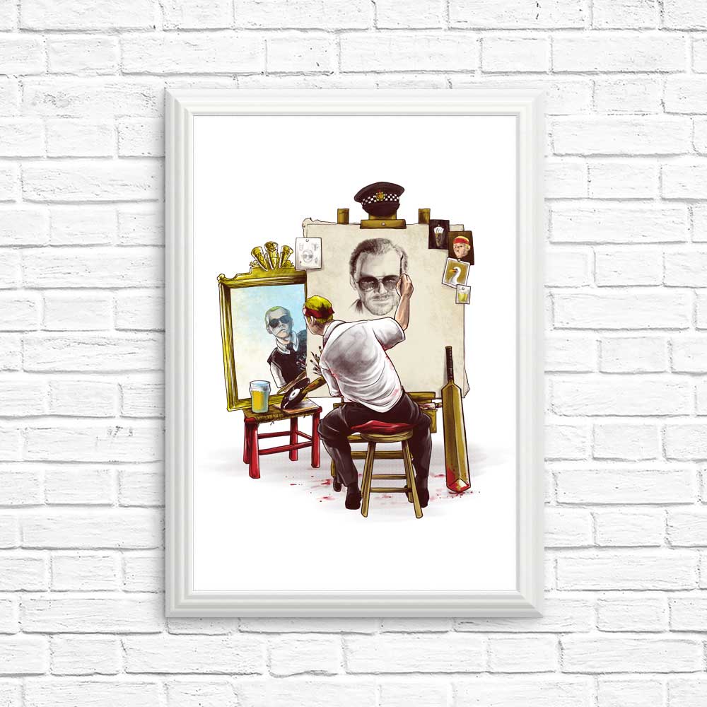 Triple Cornetto Portrait Art Posters and Prints for Wall Decor