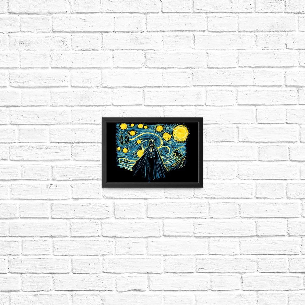 Starry Vader - Artistic Posters and Prints for Decor