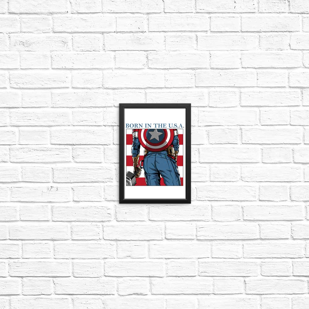 Born in the USA - High - Quality Wall Posters and Art Prints