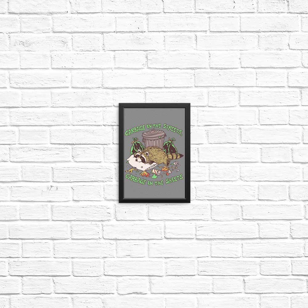 Hillary White's 'Garbage in the Sheets' Wall Art Posters and Prints