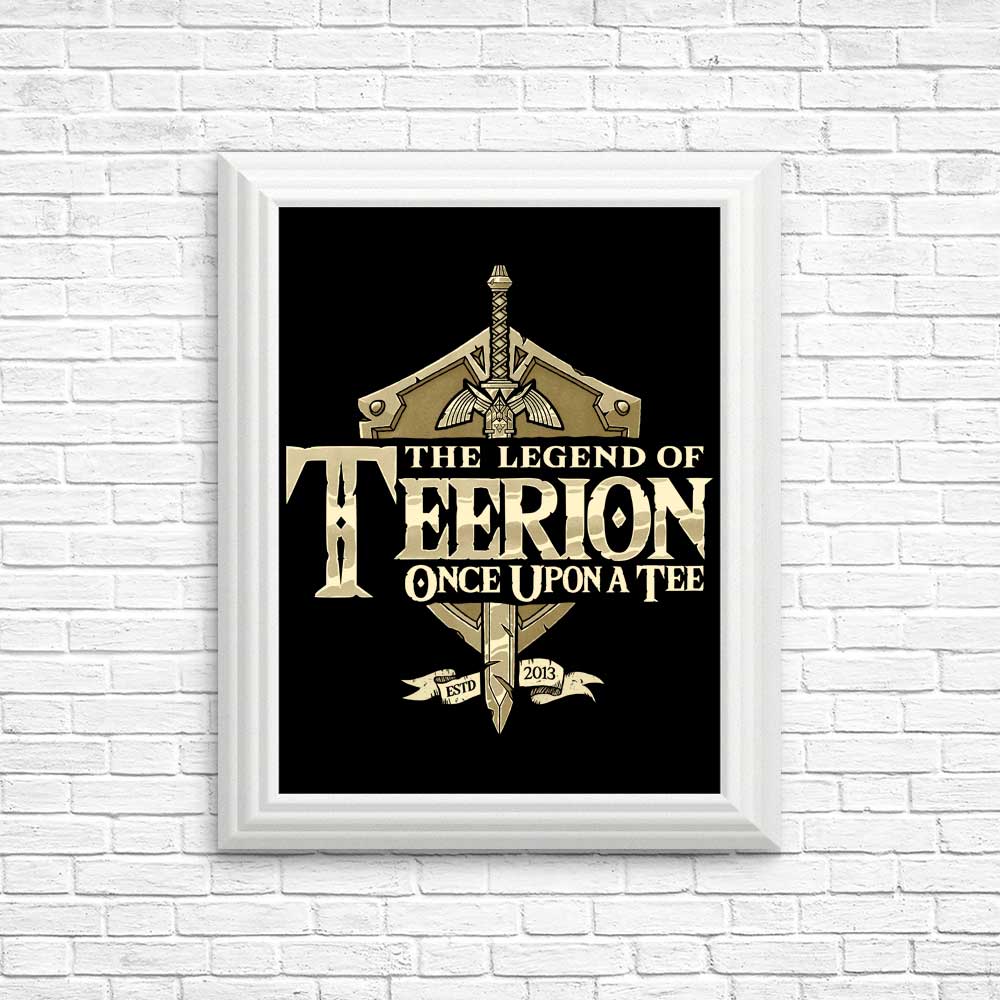 High - quality Teerion Legend Posters and Prints