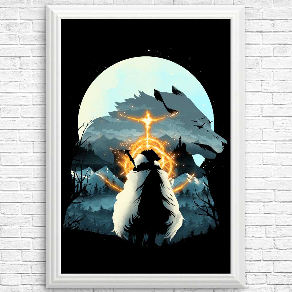 Stunning 'The Half Wolf' Posters & Prints by Dandingeroz