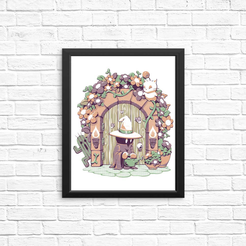 Elegant Fantasy Garden Posters and Prints