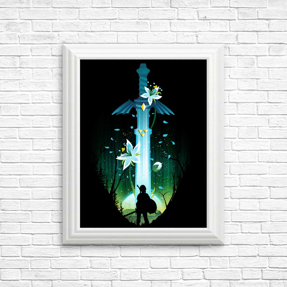 Inspiring Courage Sword Posters and Prints by Dandingeroz
