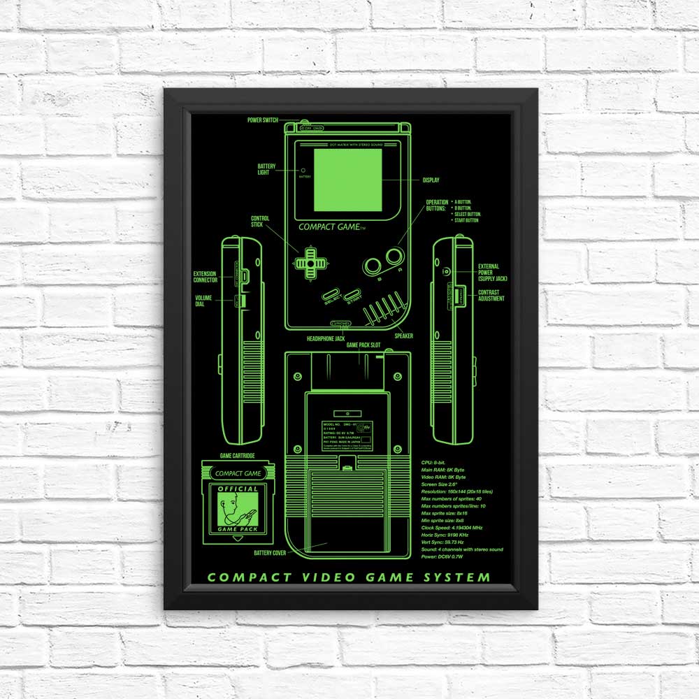 High - Quality Game Kid Posters and Prints from Adam Works