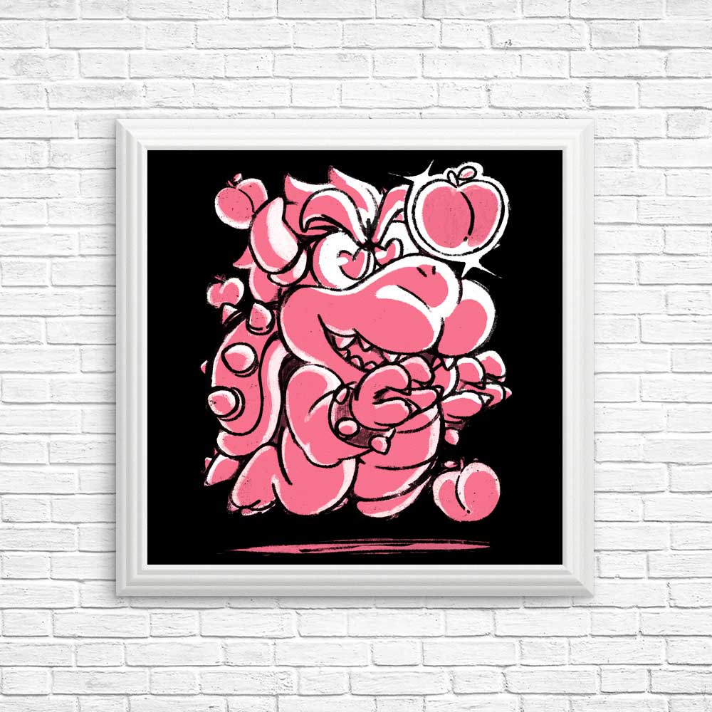Peaches Love - High - quality Posters and Prints for Decor