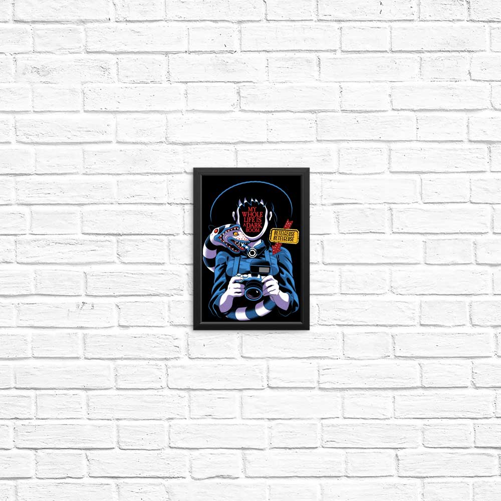 High - quality 'Life is a Dark Room' Posters & Prints by Jorge Tirado