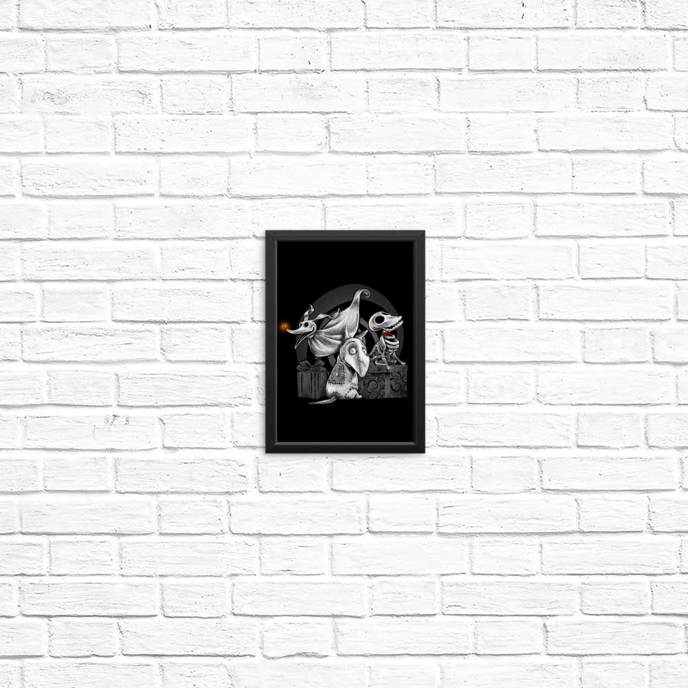 Eerie Dog Posters and Prints by ManuelDA