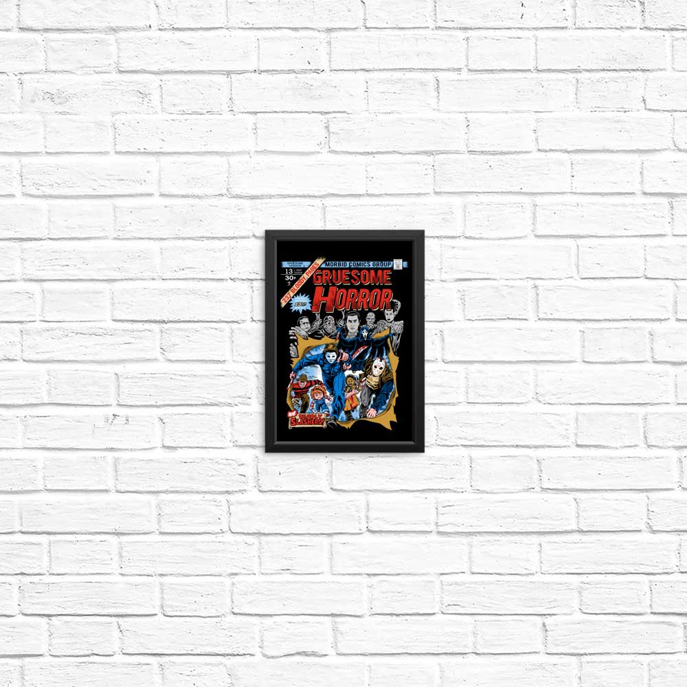 Terrifying Gruesome Horror Posters and Prints