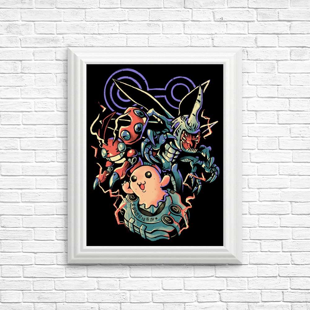 Unique Digital Insect Evolution Posters and Prints