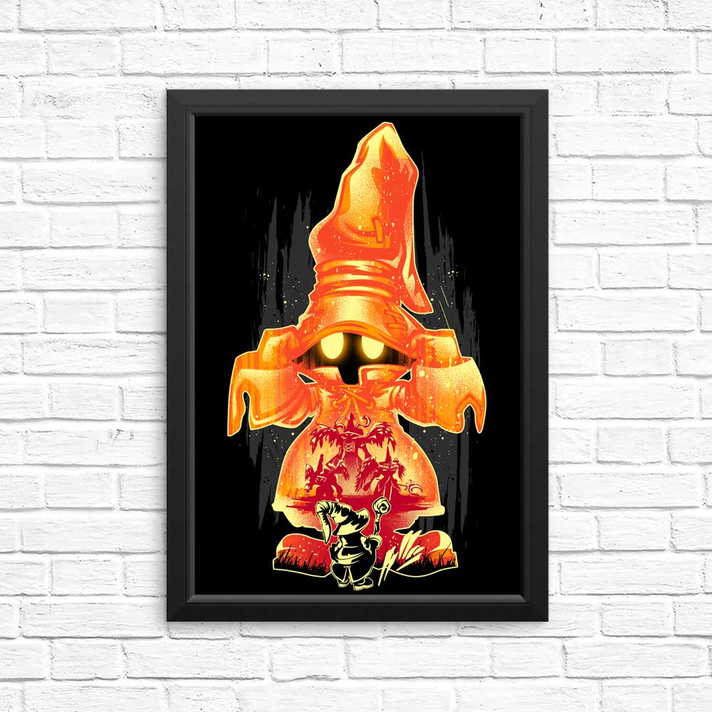 Black Wizard Themed Art Posters and Prints