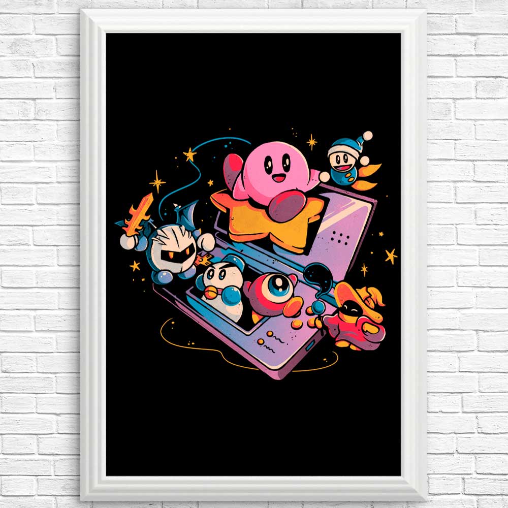 Pink Blob Game - High - Quality Posters and Prints for Decoration