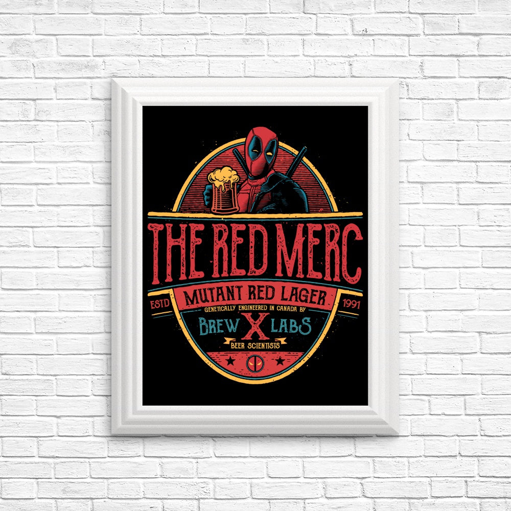 Mutant Red Lager Posters and Wall Prints