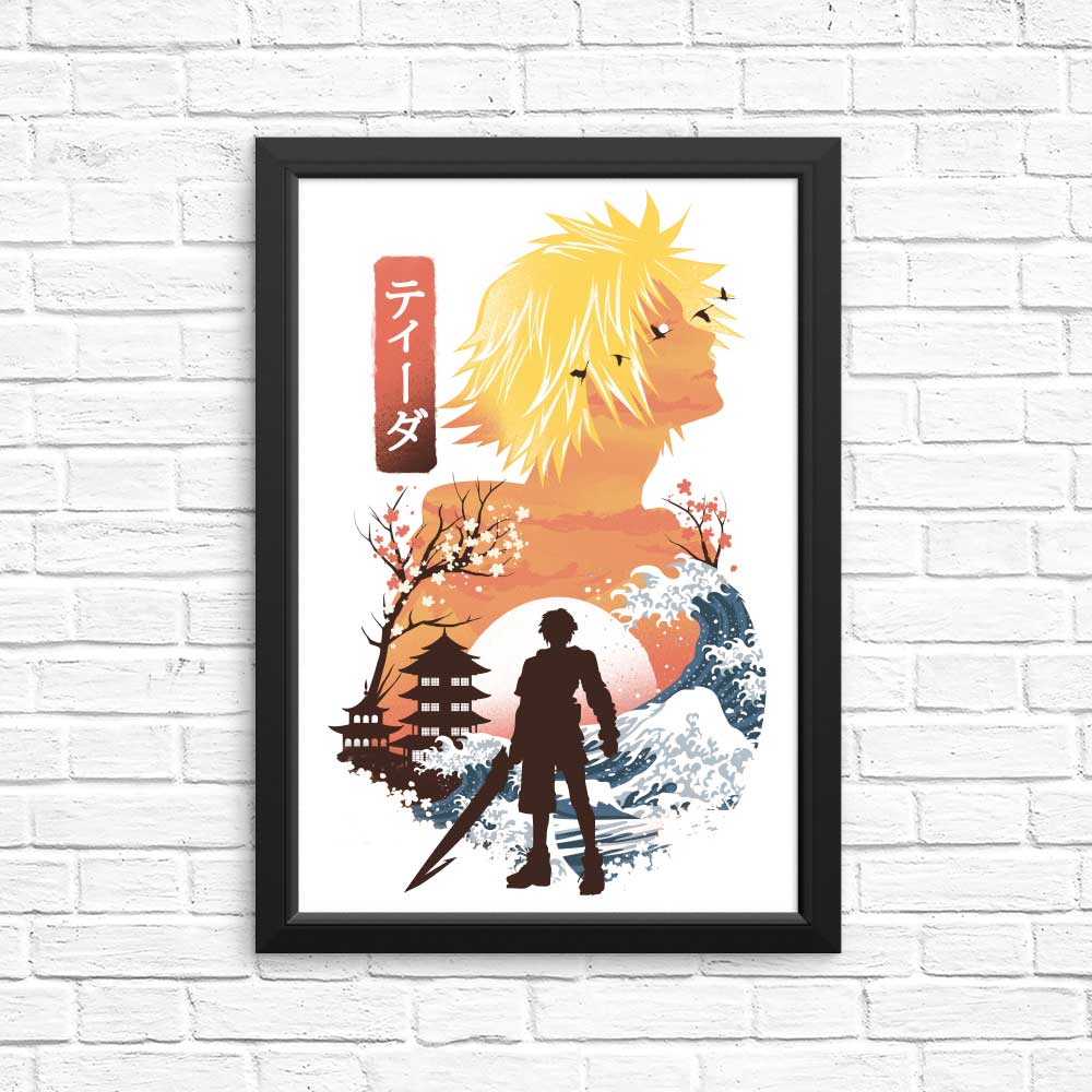 High - quality Tidus Ukiyo - e Art Posters & Prints