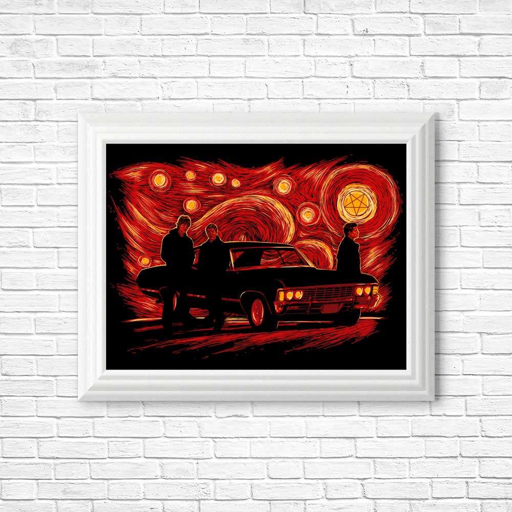 Starry Winchesters (Alternative) High - Quality Posters & Prints