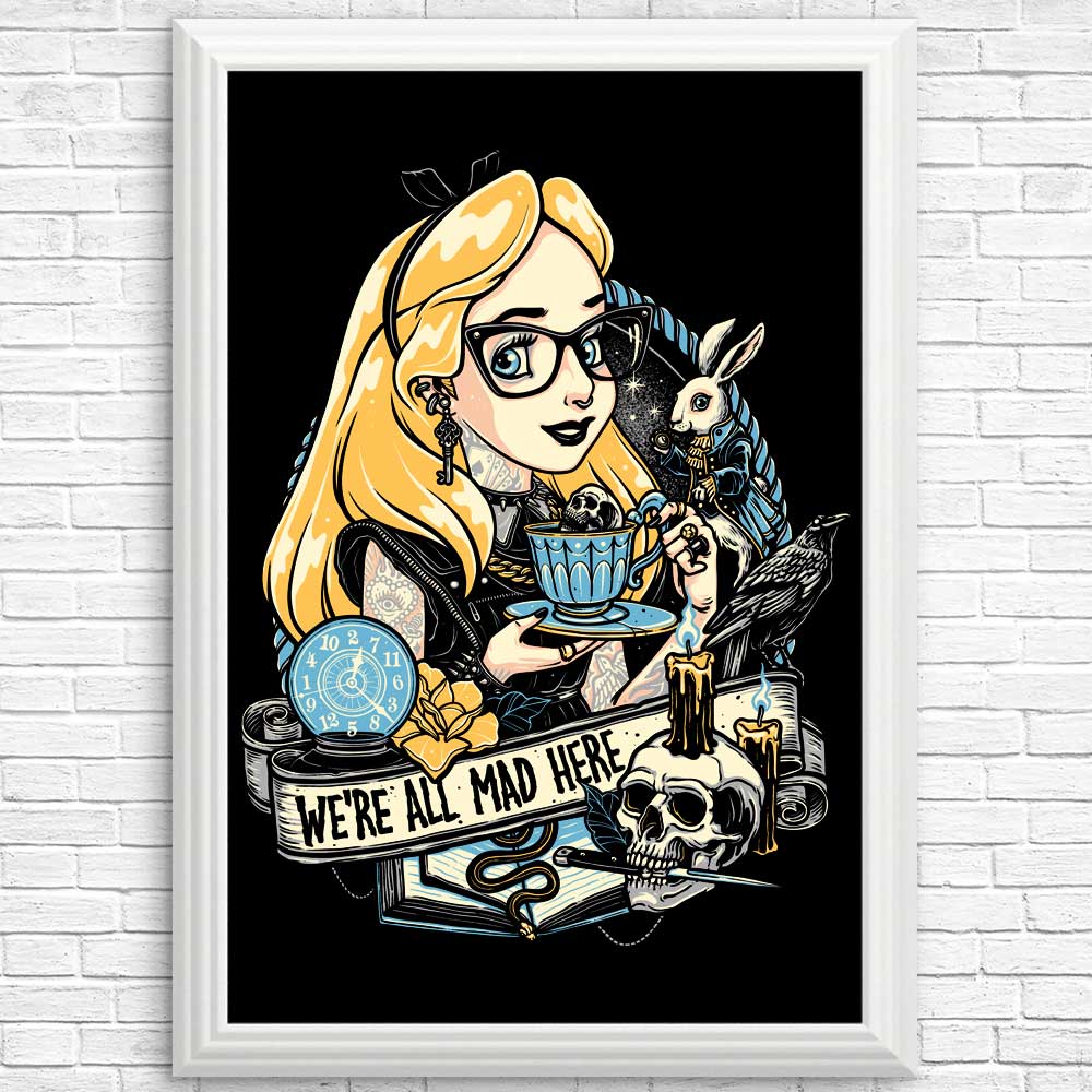 High - quality Rocker Alice Posters and Prints by Momma Gorilla