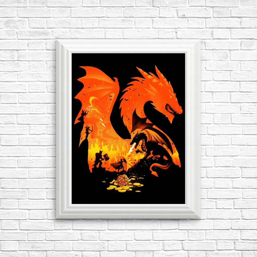 Alemaglia's Enchanting Fantasy Flames Posters and Prints