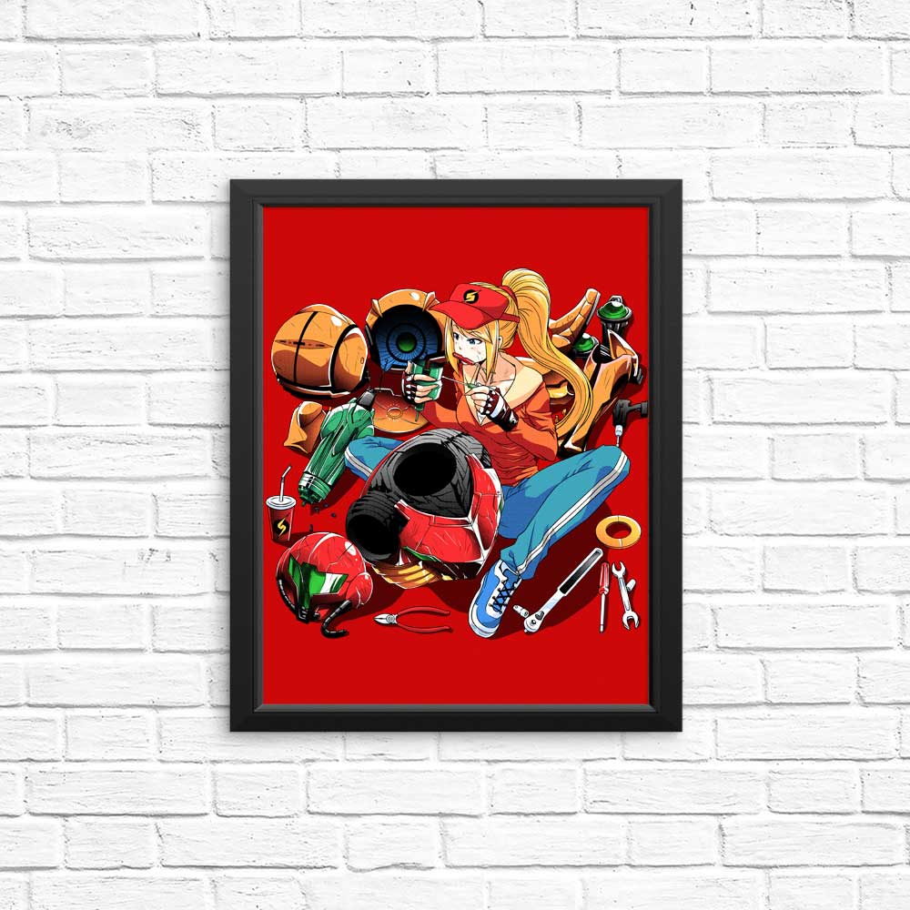 Samus Repairing - Wall Decor Posters and Prints