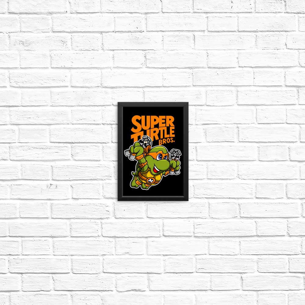 Super Mikey Bros - High - Quality Posters and Prints from Punksthetic