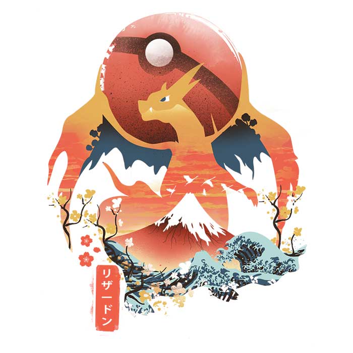 Ukiyo Fire High - Quality Posters and Prints by Dandingeroz
