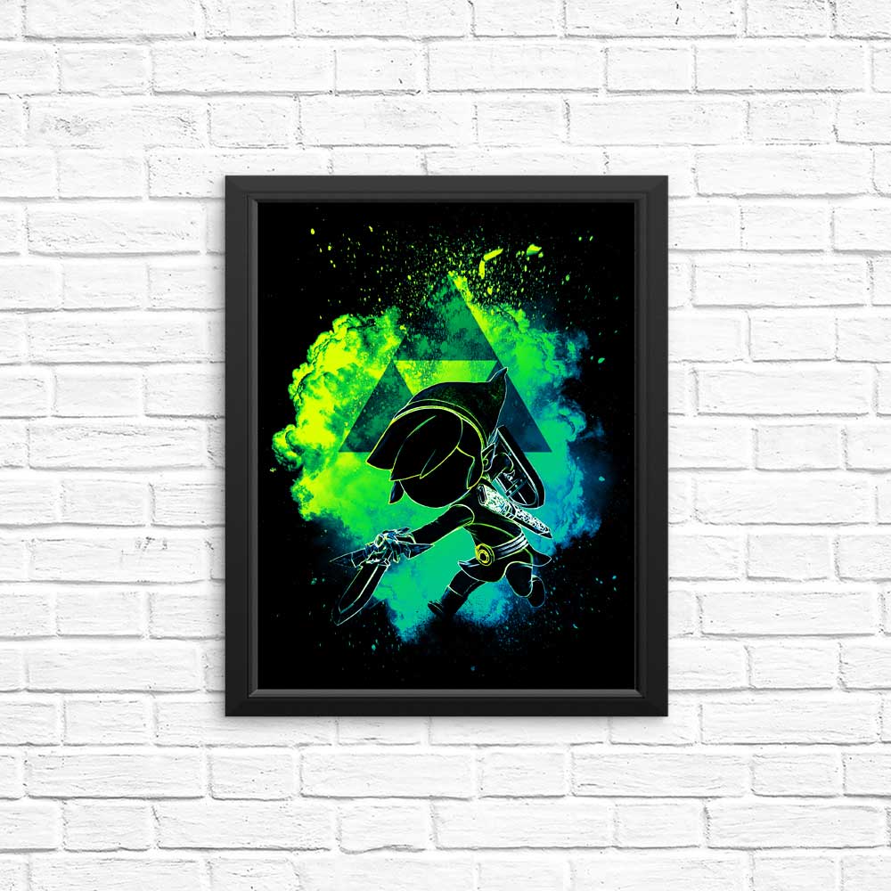 High - Quality Soul of the Wind Posters and Prints by Donnie Illustrations