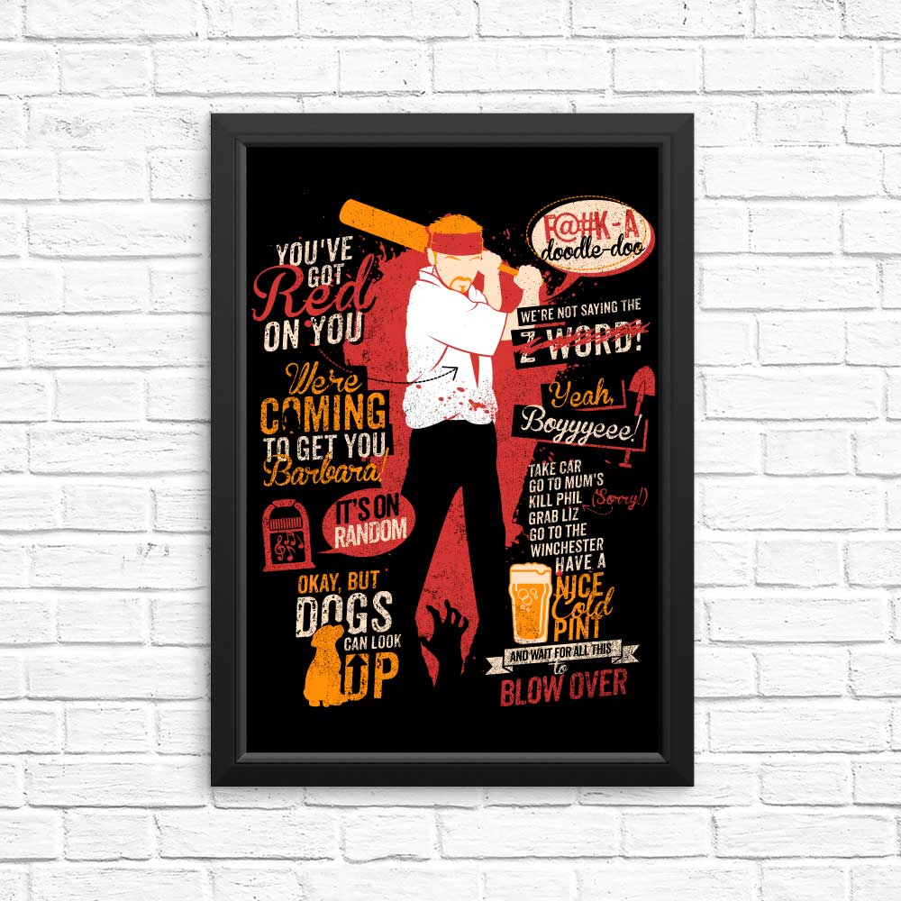 Inspirational Shaun Quotes Art - High - Quality Posters and Prints