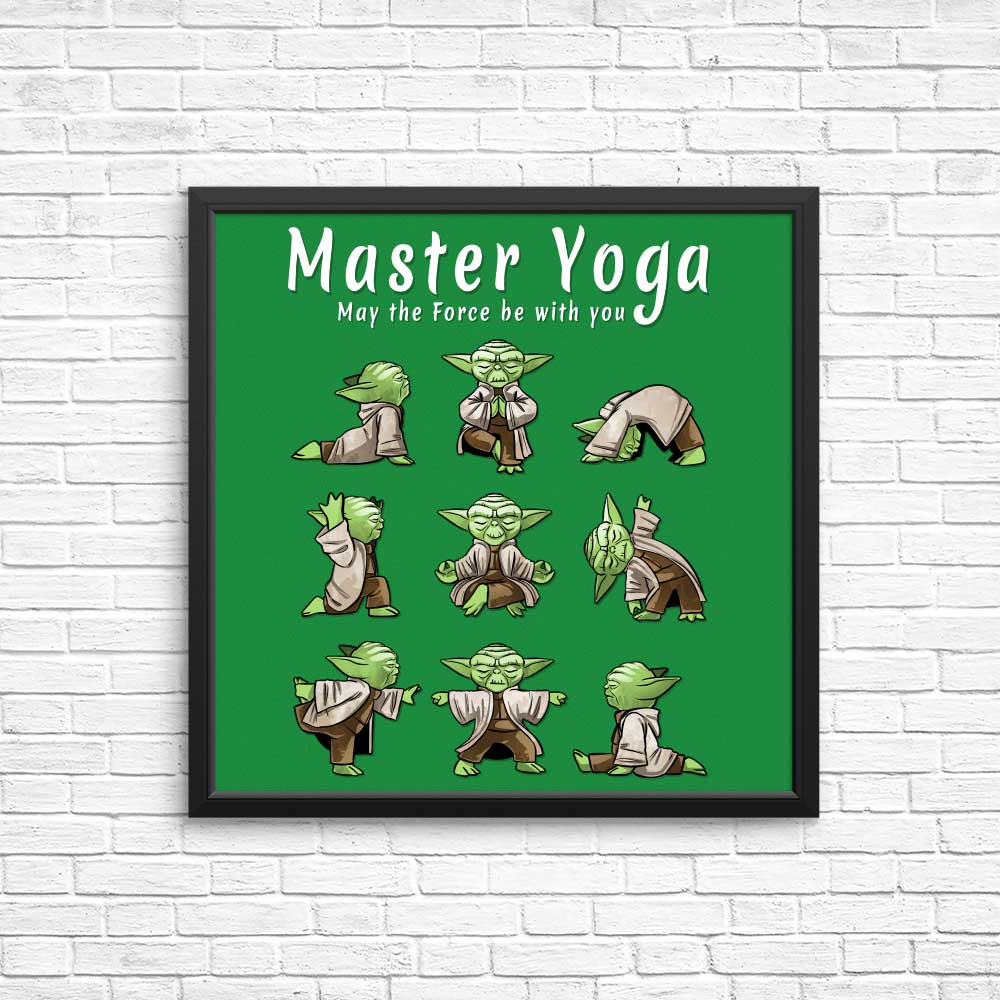 Premium Master Yoga Posters and Prints for Your Space