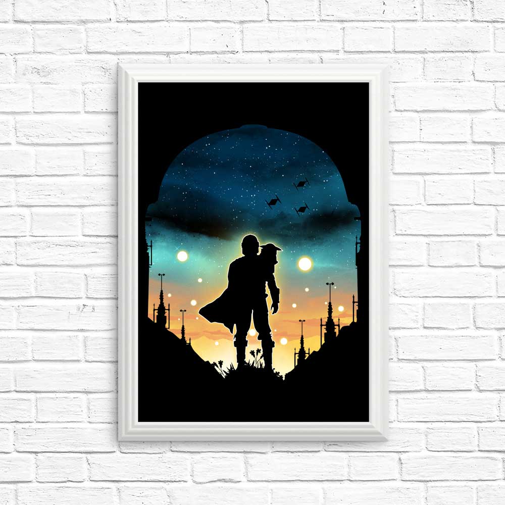 High - Quality Djarin Sunset Photographic Posters & Prints