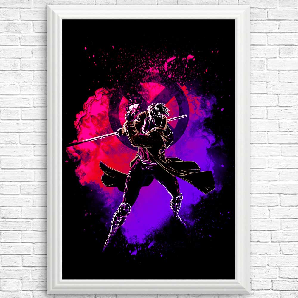 High - quality Posters & Prints: Soul of the Kinetic Card by Donnie Illustrations