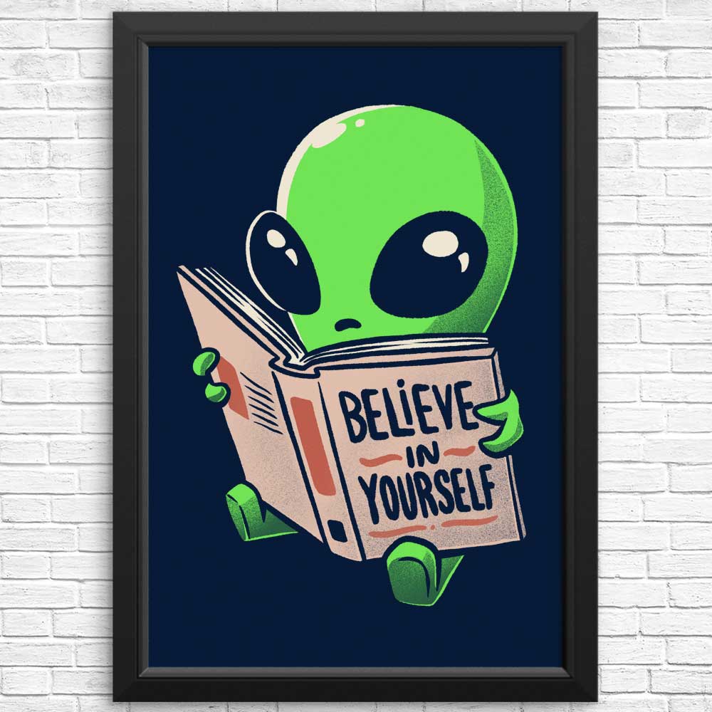Inspiring 'Believe in Yourself' Wall Art - Posters and Prints for Your Space