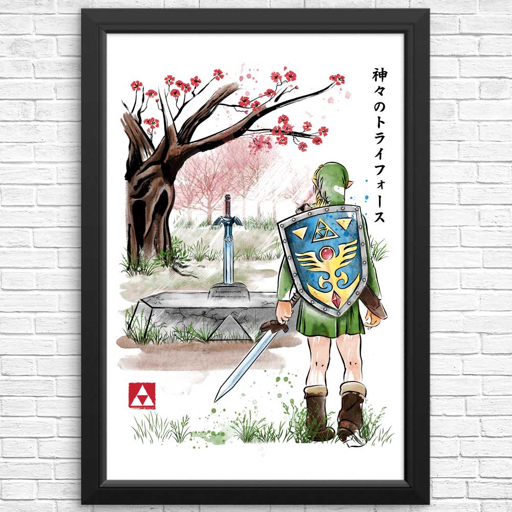 Watercolor-themed Posters and Prints - Link to the Watercolor
