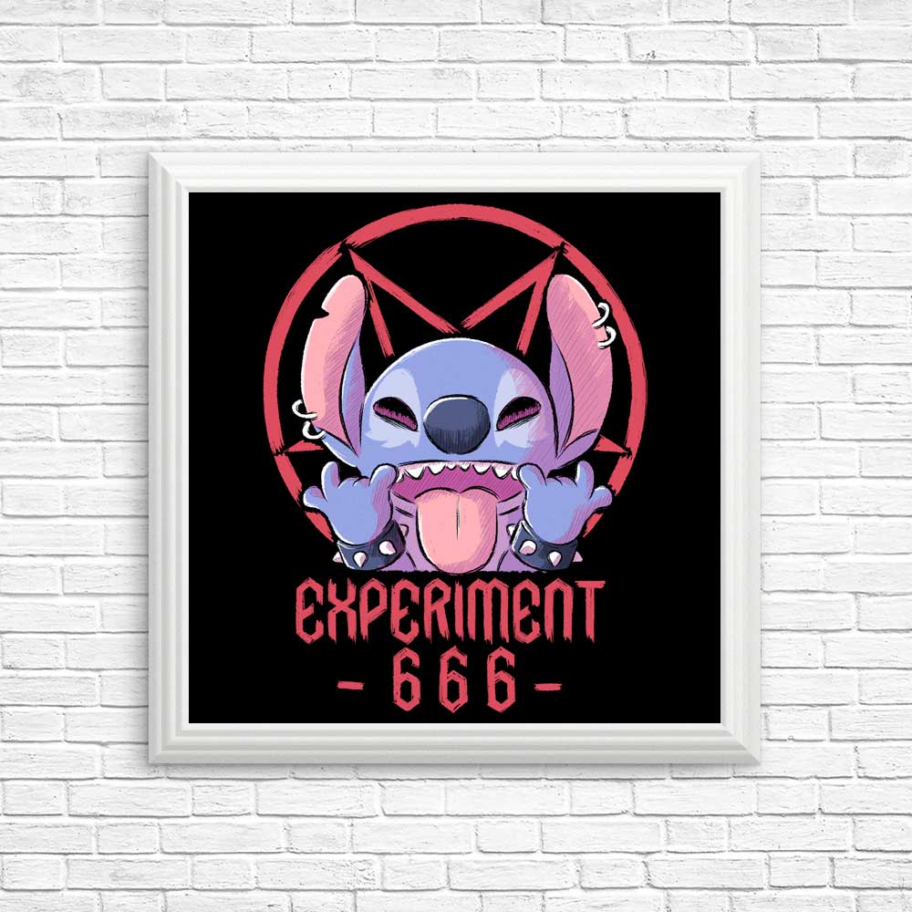 Experiment 666 Art Posters and Prints Collection
