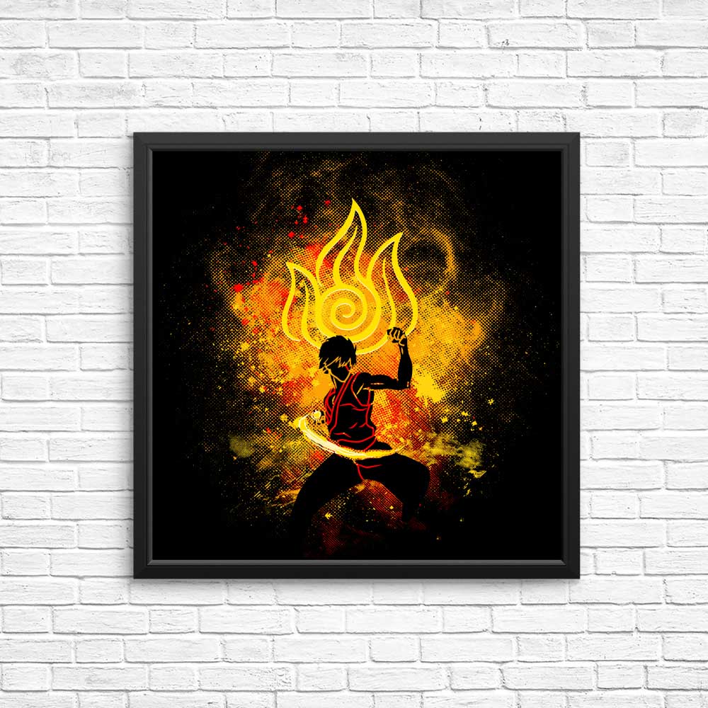 Fire Bender Art - High - Quality Posters and Prints for Decor