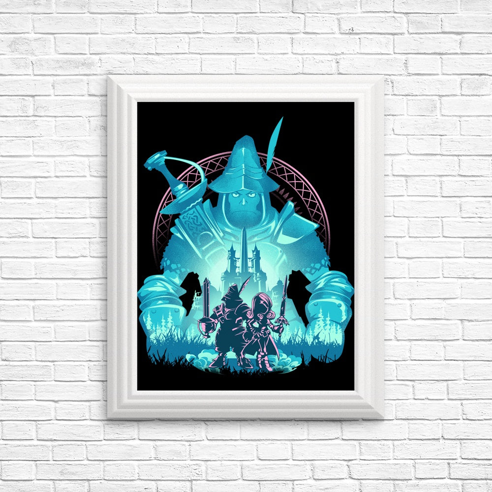 Captain of the Knights Wall Art - High - Quality Posters & Prints
