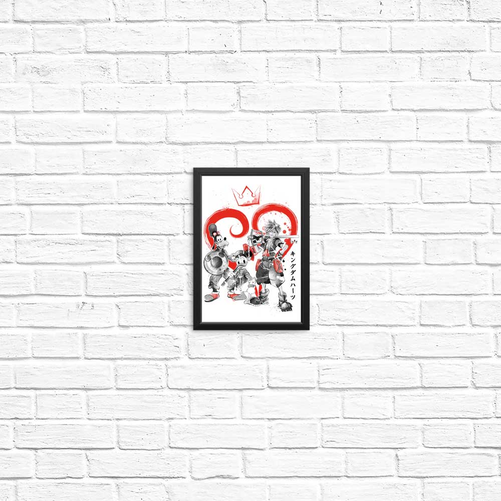 Exquisite Kingdom Sumi-e Posters and Art Prints