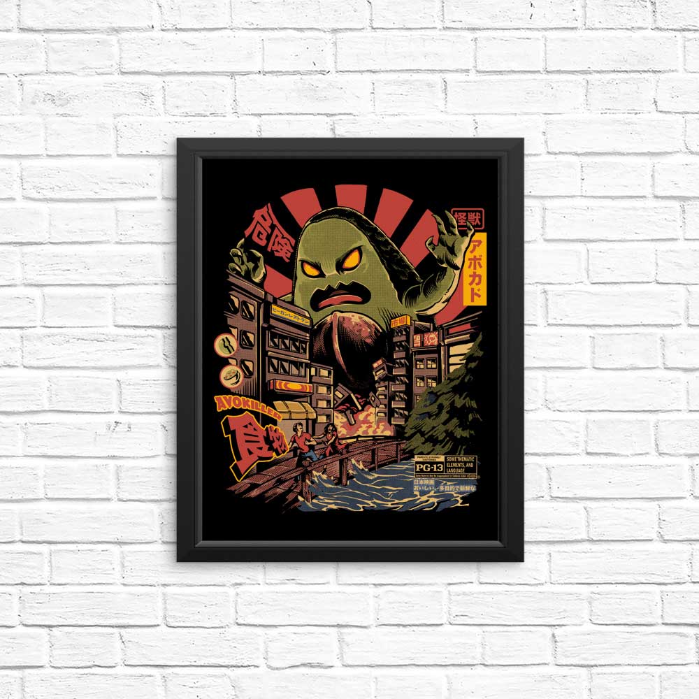 High - quality Avokiller Art Posters & Prints from Ilustrata