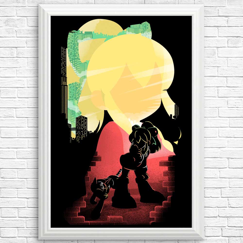 High - quality Posters & Prints of 'The Young Sister' by Donnie Illustrations
