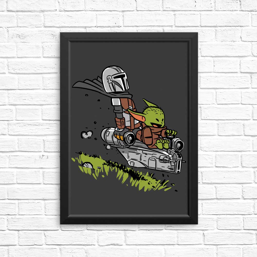 High - Quality Mando and Child Art Posters & Prints