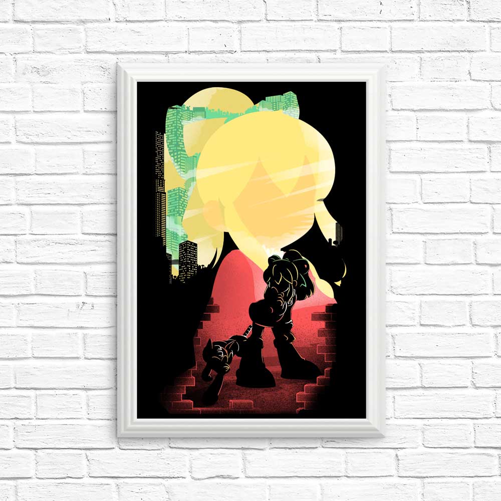 High - quality Posters & Prints of 'The Young Sister' by Donnie Illustrations