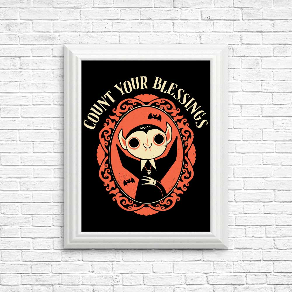 High - Quality 'Count Your Blessings' Posters and Prints