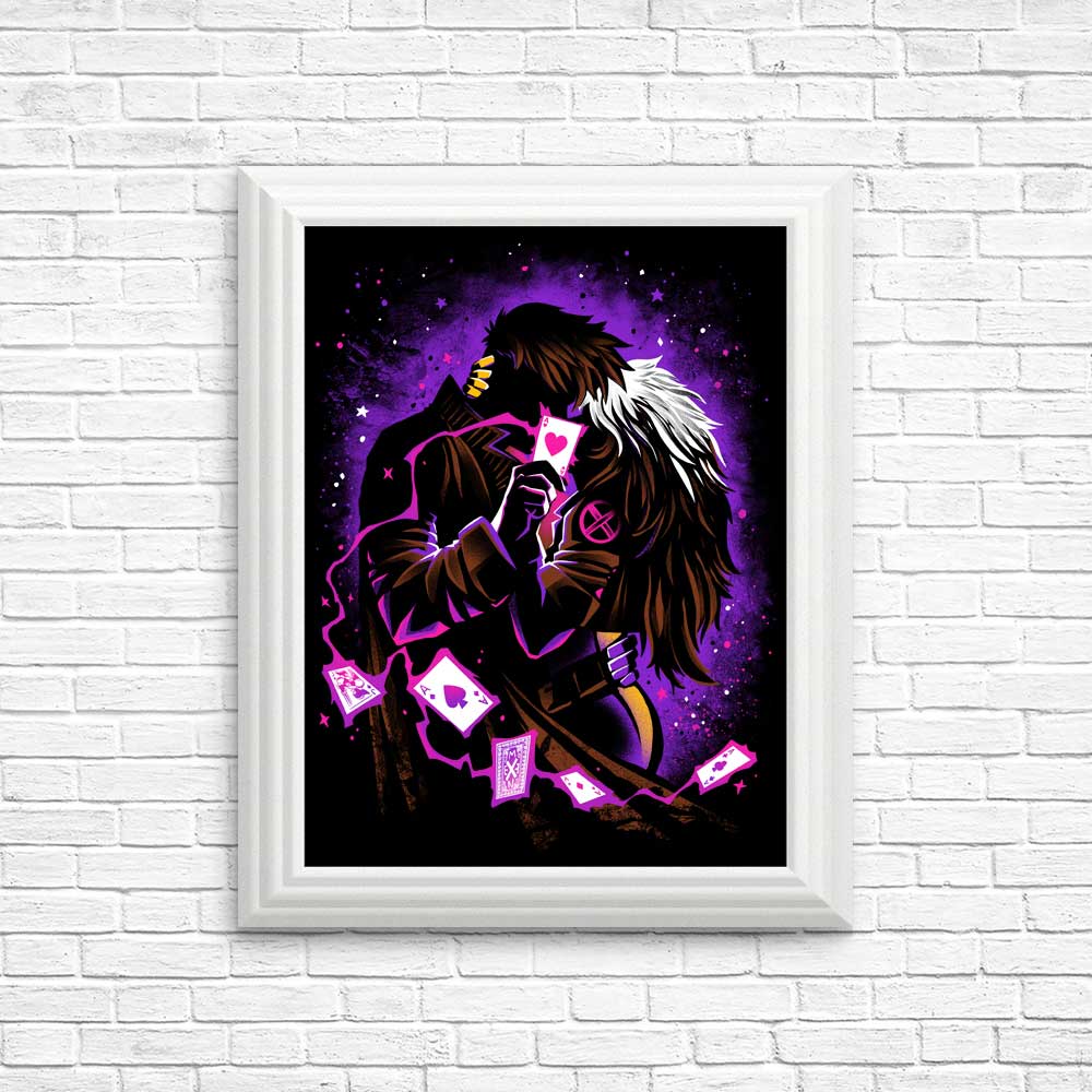 Kinetic Kiss Wall Posters and Art Prints