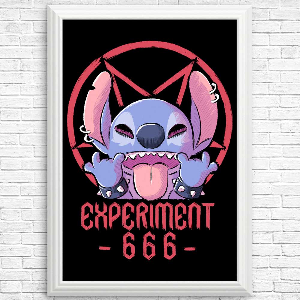 Experiment 666 Art Posters and Prints Collection